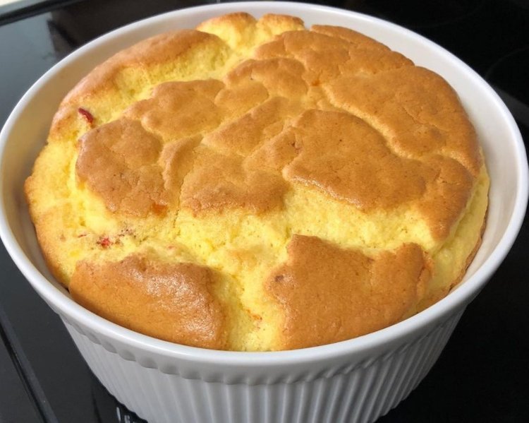 Pimento Cheese Souffle