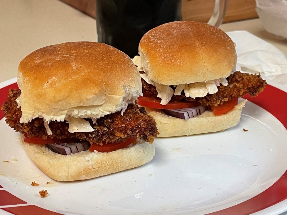 Crunchy Chicken Sliders