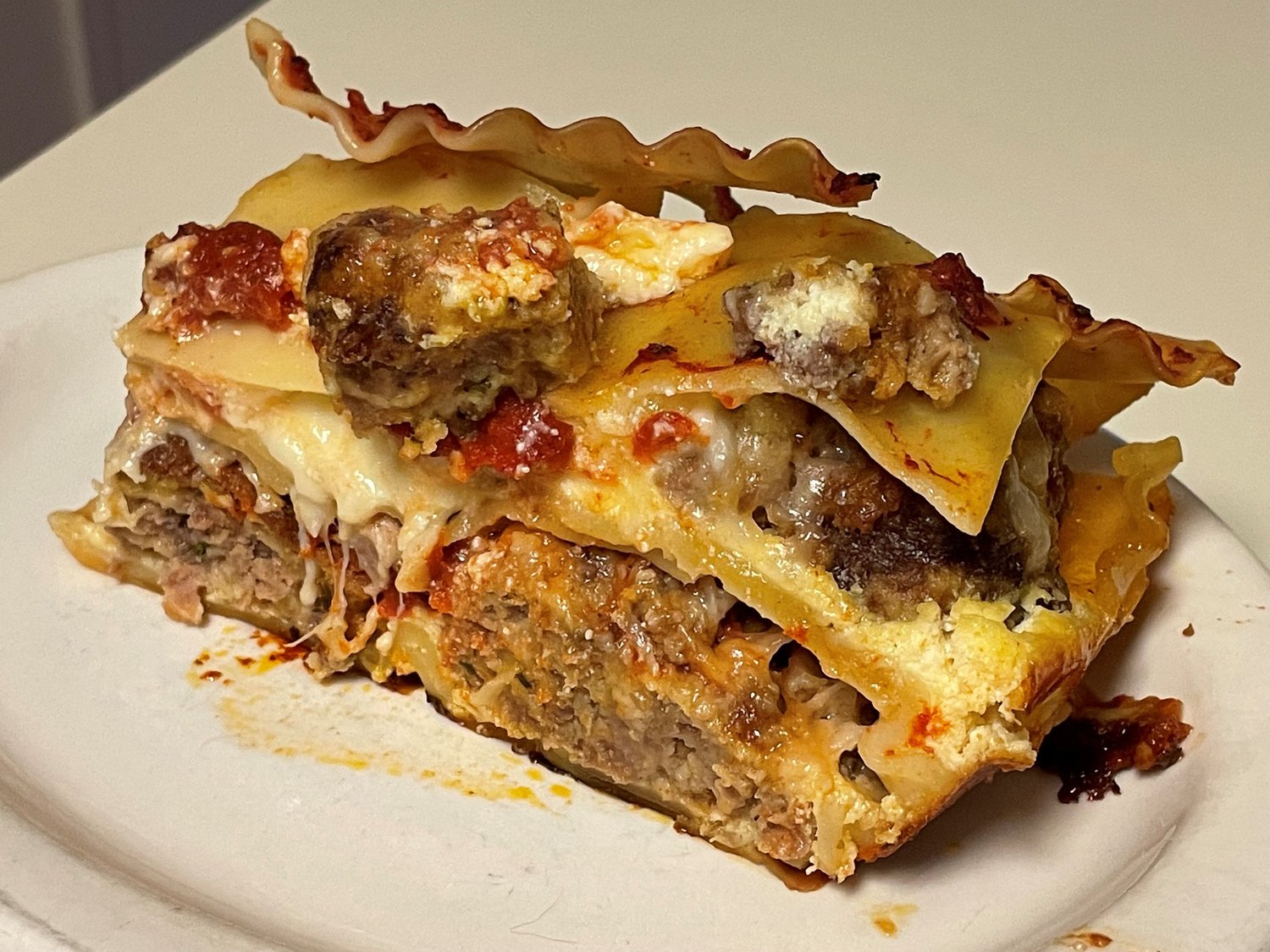 Meatball Lasagna