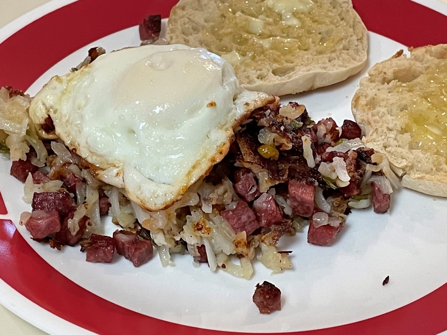 Smoked Corned Beef Hash