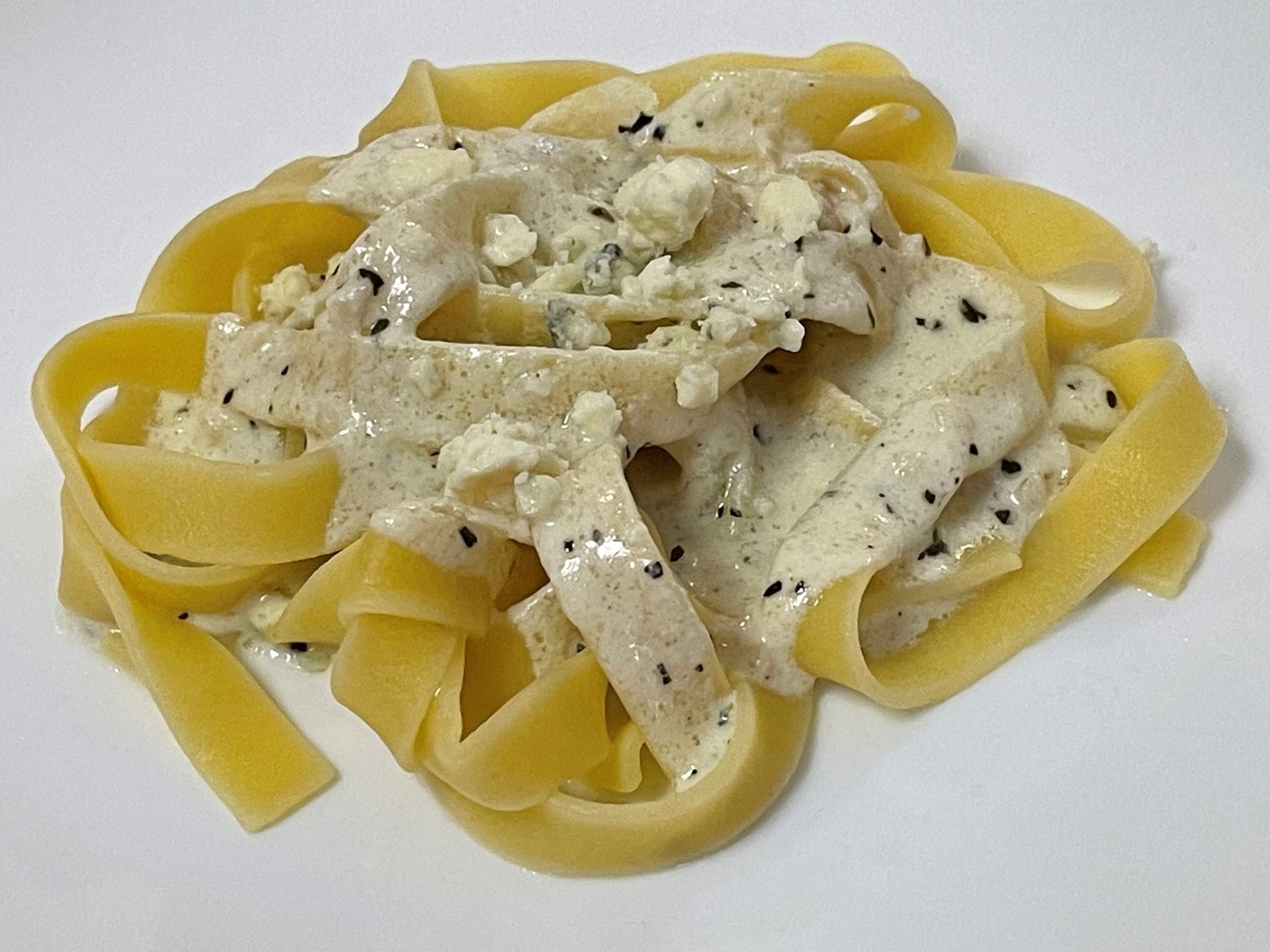 Tagliatelle with Gorgonzola Cream Sauce