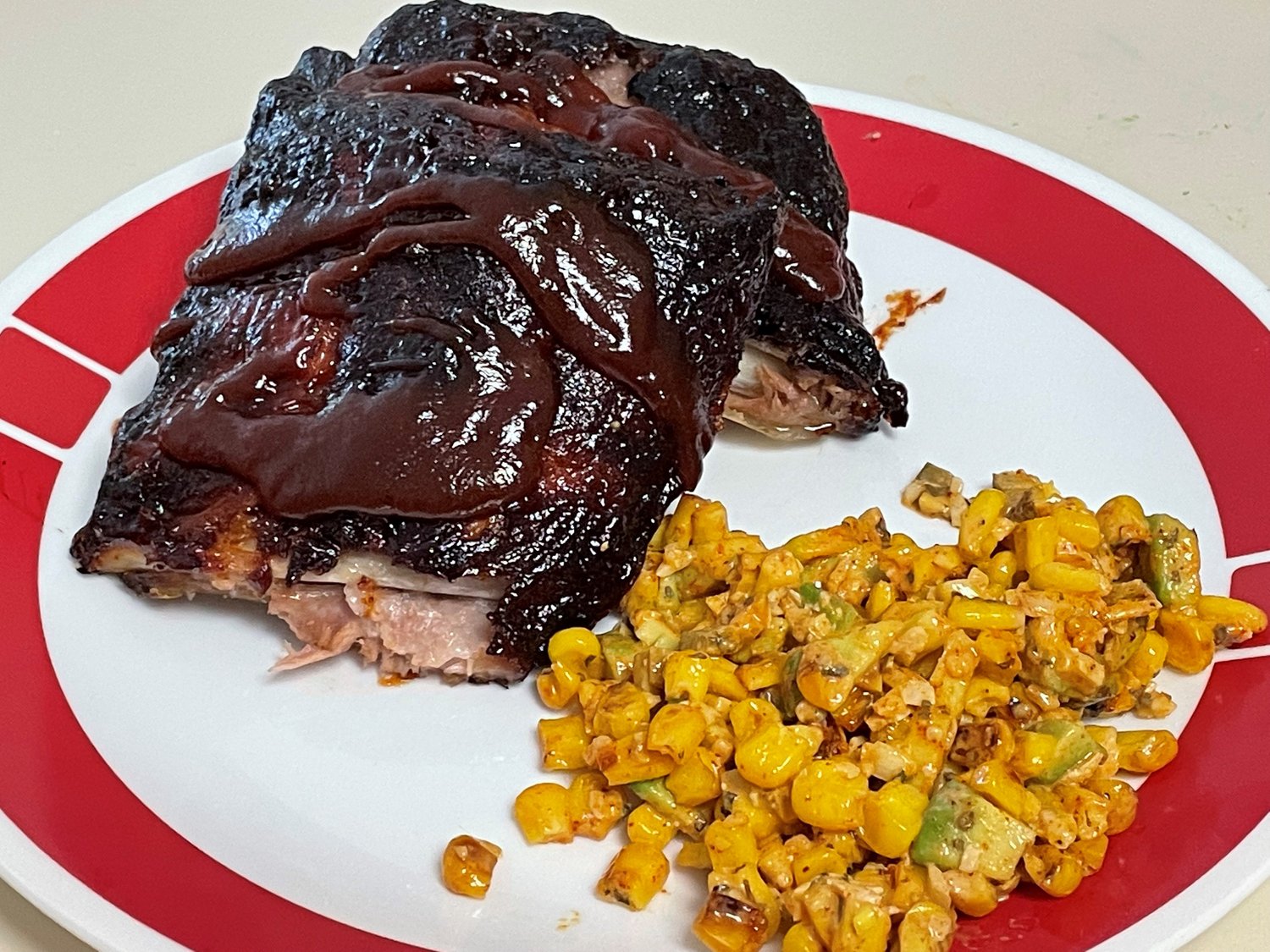 Twice Baked Pork Ribs