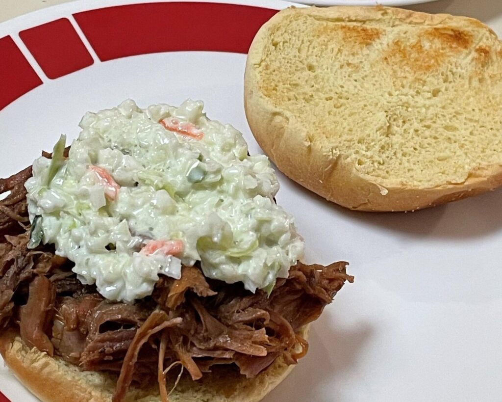 Slow Cooker Guinness Pulled Pork Sandwiches larryskitchen