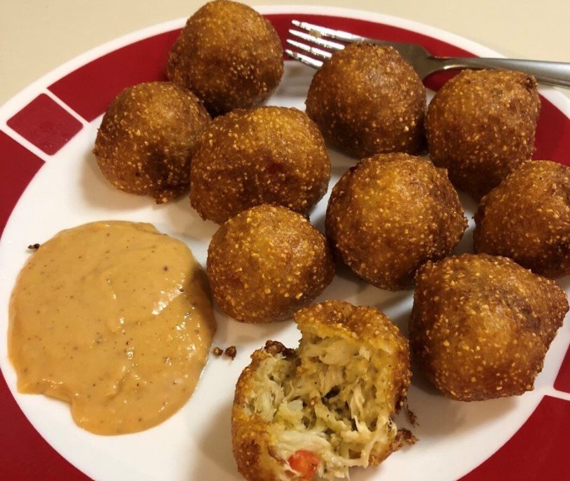 Crab Hush Puppies